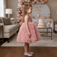 peach frock M260085