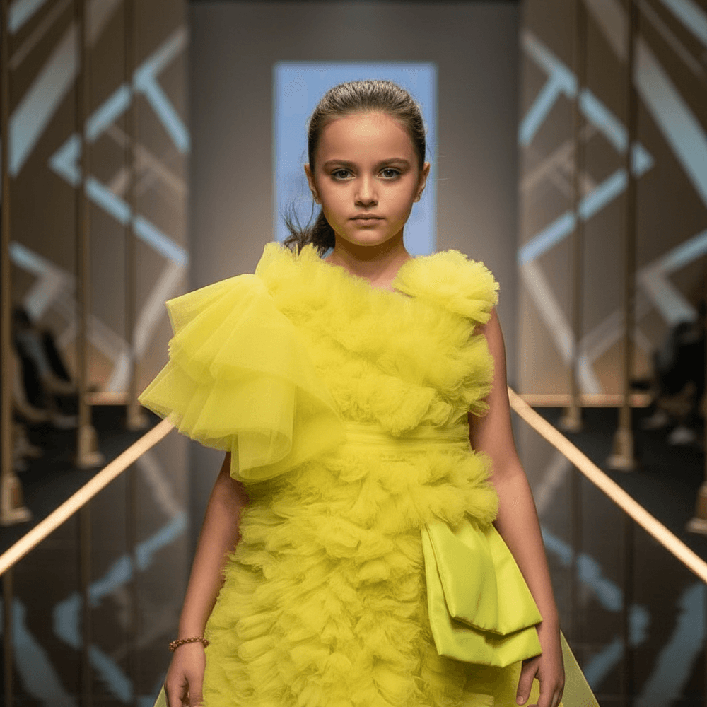 yellow frock M260087