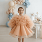 peach frock M260089
