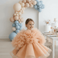 peach frock M260089