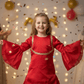 Magenta fandy party wear M260094