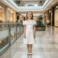 SALE White frock M260112