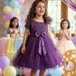 Girls wine  Party frock M240005