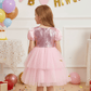 SALE Girls pink  Party frock M233408