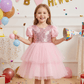SALE Girls pink  Party frock M233408