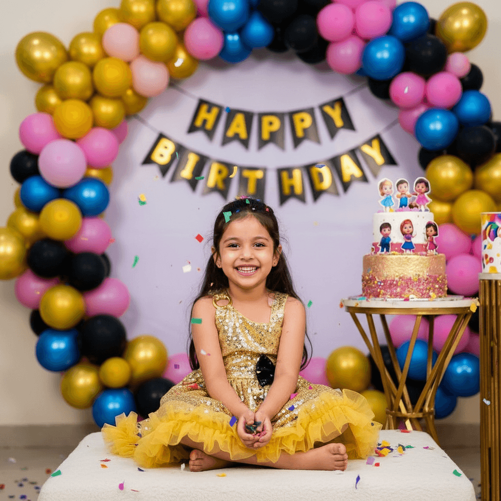 SALE Girls gold  Party frock m233409