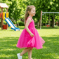 SALE Girls pink  Party frock M233410