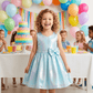 SALE Girls white Party frock M233413
