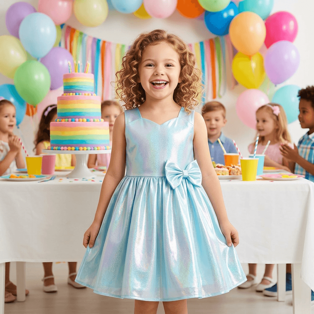 SALE Girls white Party frock M233413