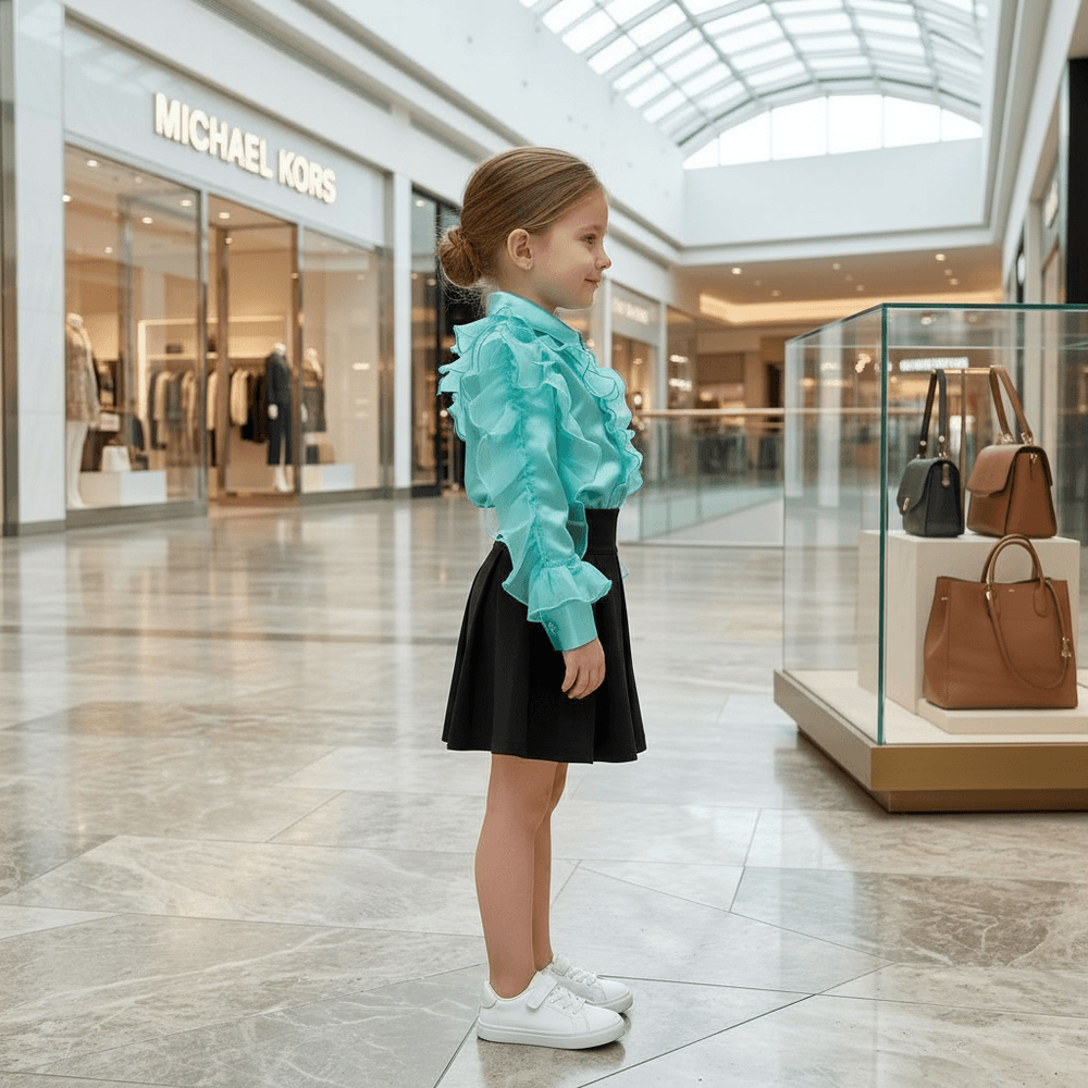 Girls skirt & top dress M260105