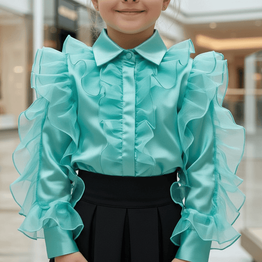 Girls skirt & top dress M260105