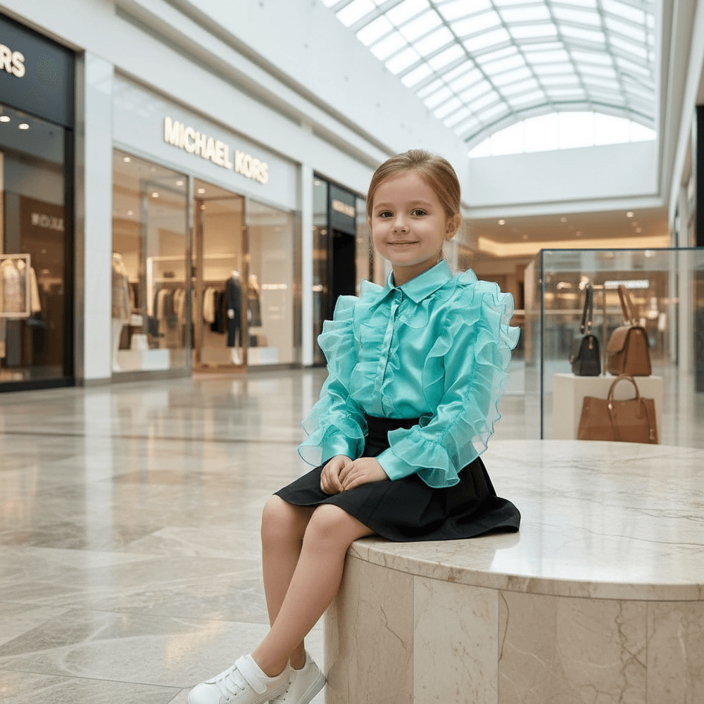 Girls skirt & top dress M260105