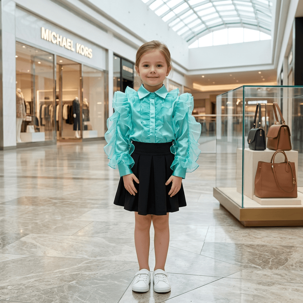 Girls skirt & top dress M260105