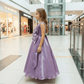Purple fandy party wear M260115