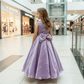 Purple fandy party wear M260115