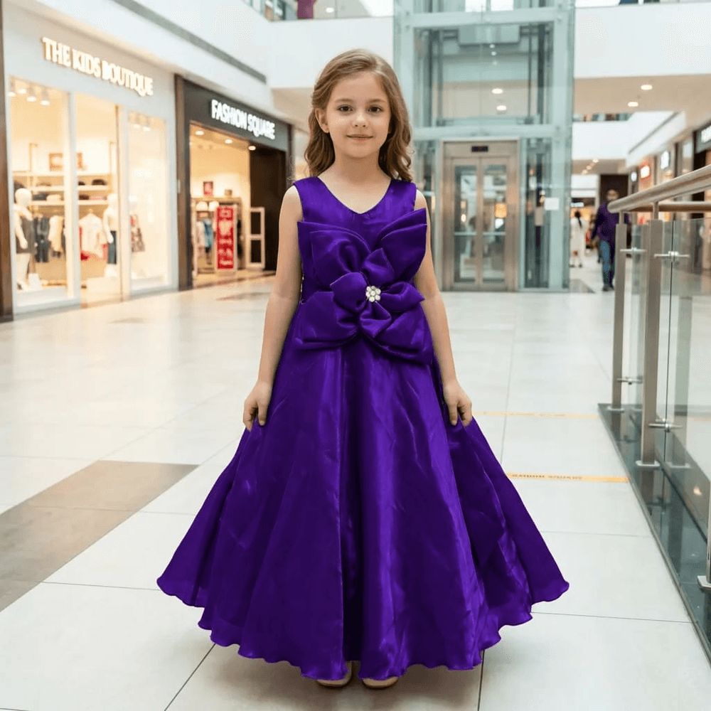 Purple fandy party wear M260116