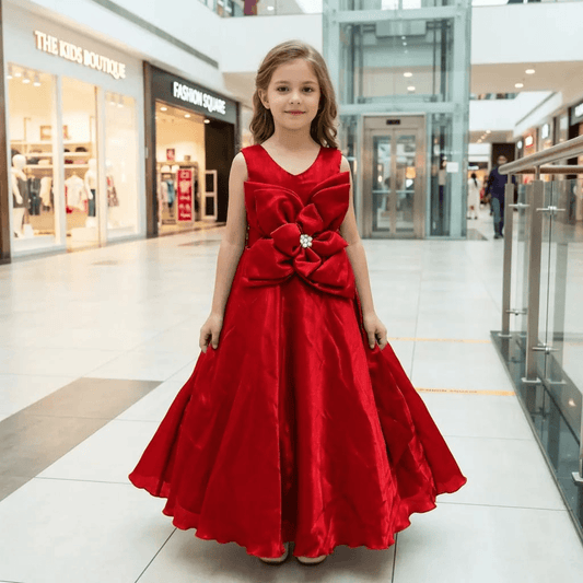 Red fandy party wear M260117