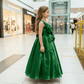 Green fandy party wear M260118