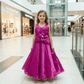 Pink fandy party wear M260119