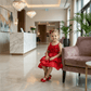 Red fandy party wear M260123