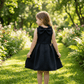 Black party frock for girls-M260124