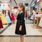 Black party frock for girls-M260125