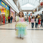 Girls multicolor  Party frock M260128