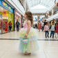 Girls multicolor  Party frock M260128