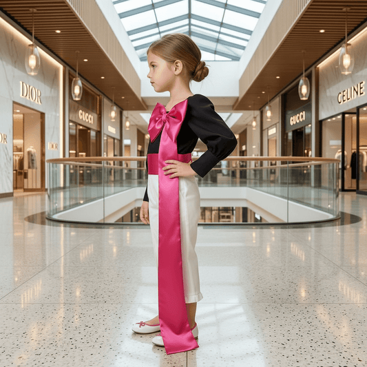Girls black  Party dress M260131