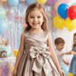 Girls copper  Party dress M260134