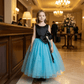 Girls  sky blue  Party dress M260135