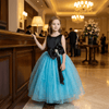 Girls  sky blue  Party dress M260135