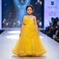 Girls yellow  Party dress M260136