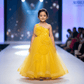 Girls yellow  Party dress M260136