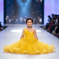 Girls yellow  Party dress M260136