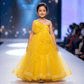 Girls yellow  Party dress M260136