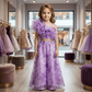 Girls purple  Party dress M260137