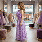 Girls purple  Party dress M260137