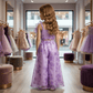 Girls purple  Party dress M260137