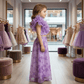 Girls purple  Party dress M260137
