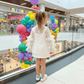 Girls white  Party dress M260142