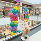 Girls white  Party dress M260142