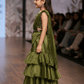 Green Designer lehenga choli set M260143