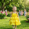 Yellow beautiful frock set M260146
