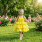 Yellow beautiful frock set M260146
