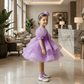 lavender party frock for girls-M260149