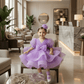 lavender party frock for girls-M260149