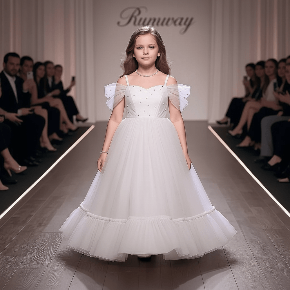 White net frock M260160