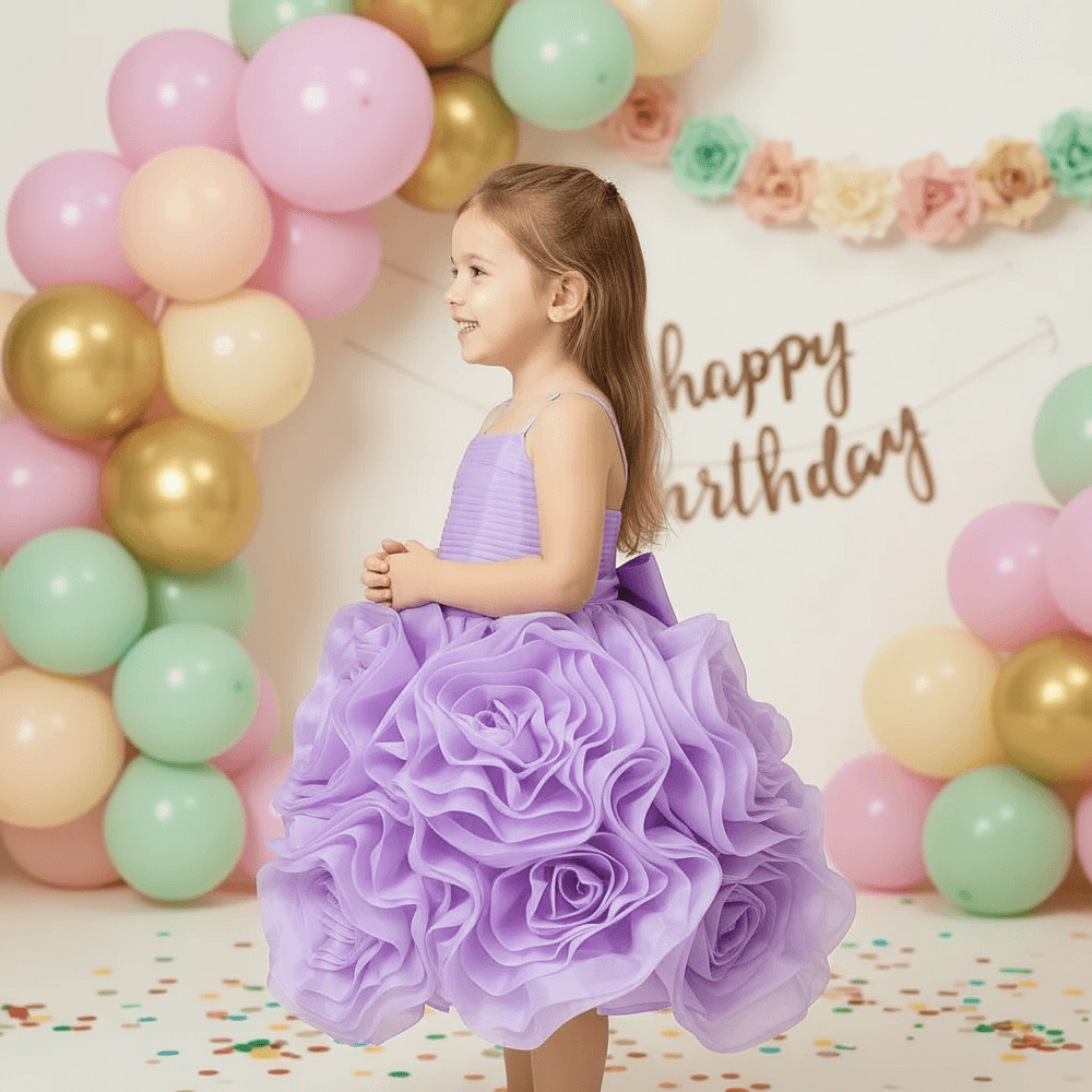 lavender frock M260165
