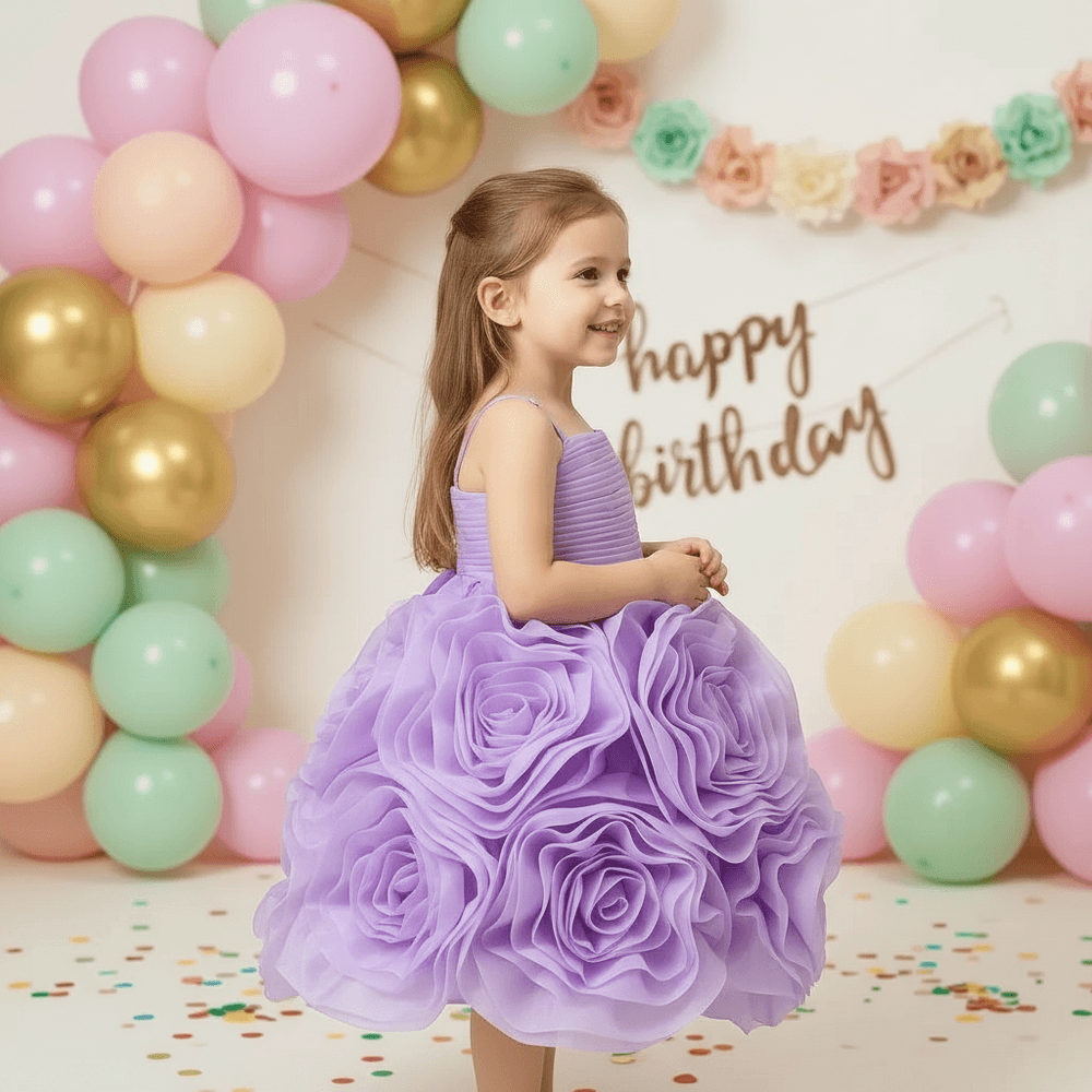 lavender frock M260165